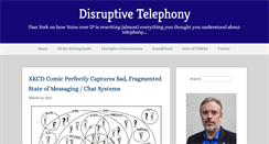 Desktop Screenshot of disruptivetelephony.com